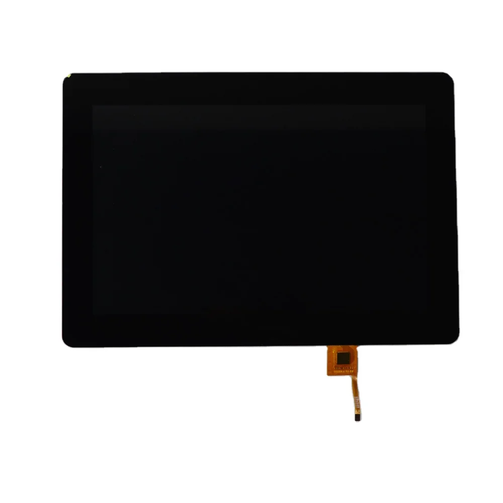
10.1 inch capacitive touch screen panel waterproof sunlight readable rgb lvds tft lcd touch screen display module 