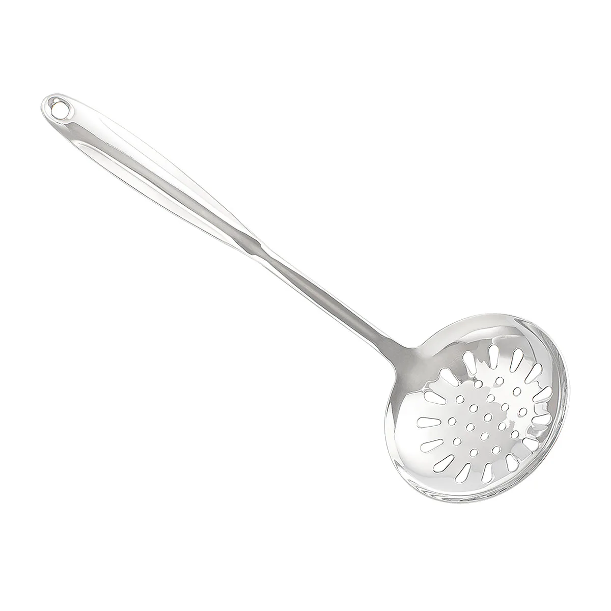 Hot Sale Cooking Tool Stainless Steel  Ladle Skimmer Spoon Strainer  kitchen utensils Oil Separator