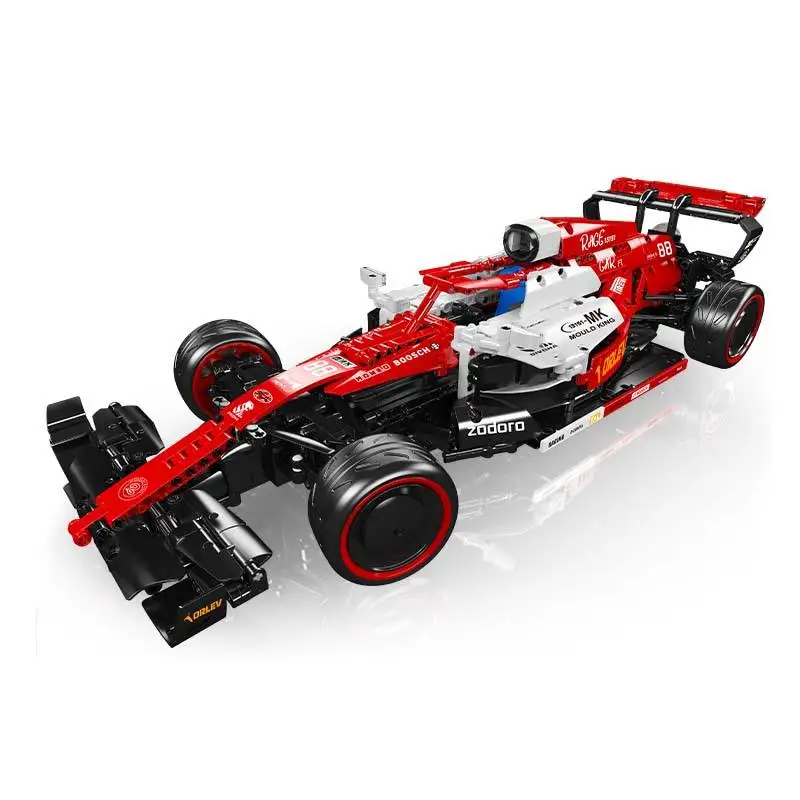 Формы KING 13151 MOC роскошный гоночный автомобиль развивающий пластиковый комплект набор кирпичей спортивная модель автомобиля конструктор игрушка для детей