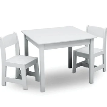 Детский деревянный стол и стул подходит для обучения столовой игр