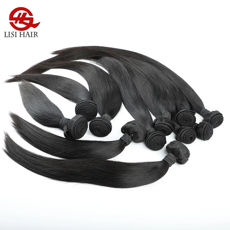 
Straight Wholesale Human Bulk Grade 9A Brazilian Hair Bundles Wholesale Unprocessed Raw virgin Brazilian Human Hair 