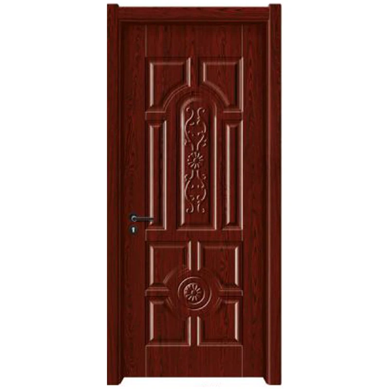 Chinese supplier Promotion high quality modern design melamine mdf door for apartment interior room door