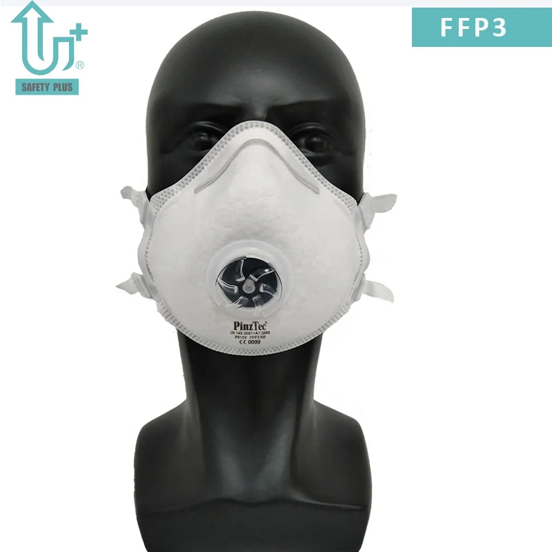 XPRO Exhalation Valve Protective FFP3 Dust Mask Disposable Respirator Face Shield Cup Dust Safety Mask