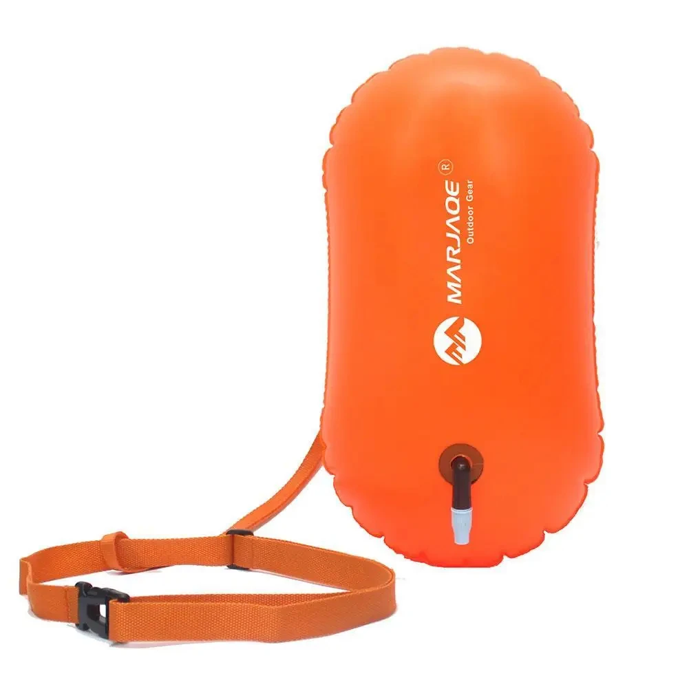 PVC Swimming Buoy Safety Buoy Traction Buoy Swimming Inflatable Float Bag Outdoor Swimming Supplies