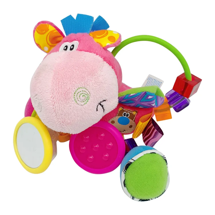 
Kids Hanging Spiral Rattle Stroller Cute Animals Mobile Bed Baby Toys 0-12 Months Newborn Educational Toy for Children 