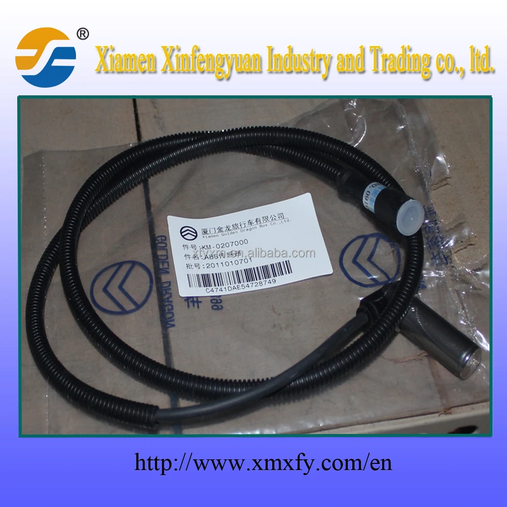 Use For Golden Dragon Yutong King Long Zhongtong Higer Spare Bus Part KM-0207000 Abs Sensor