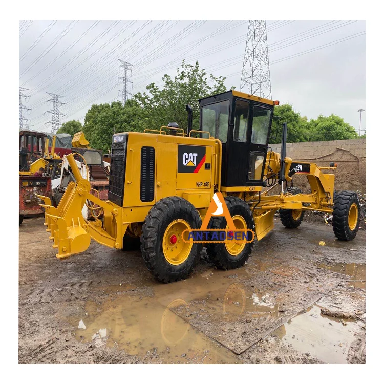 Б/у Caterpillar CAT12K основные компоненты для грейдера распродажа Японский 12H грейдер с моторным насосом коробка передач PLC