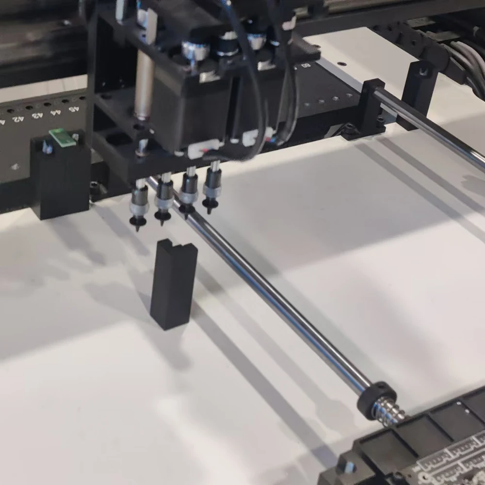 Ex-factory PCB assembly line 4/6 desktop pick-and-place machine 60 pneumatic flying positions