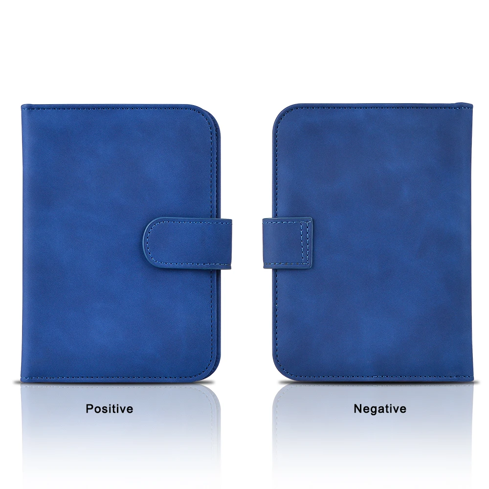 Customized High-end Quality RFID Passport Bags Family Travel Wallet PU Leather Booklet Passport Holder Sleeve Case