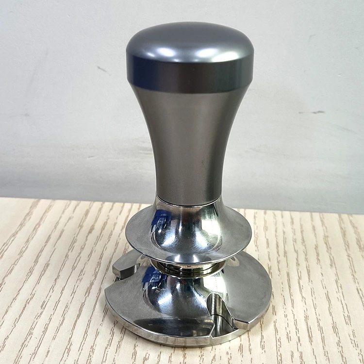 Инструмент для кофе из нержавеющей стали, автоматический уровень, постоянное давление, сила темпера для кофе, для портативного фильтра 58 мм