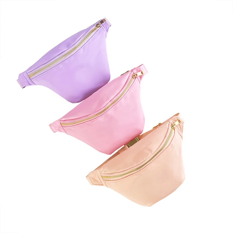 STONEY CLOVER NO MOQ Waterproof Waist Pack Fashion Zipper Print Letter Bags Nylon Fanny Pack Waist Bags for Daily Life or Travel