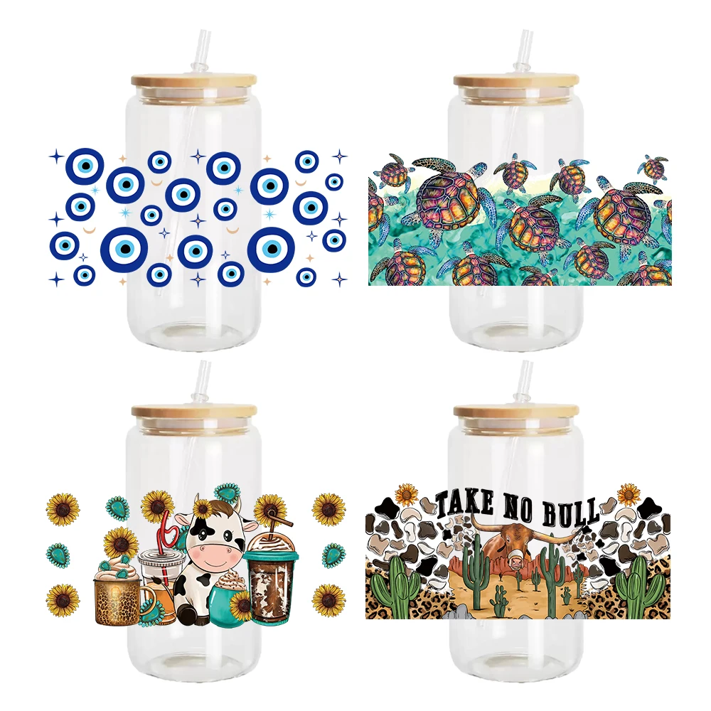 custom uv dtf vinyl cup packaging uv dtf cup wrap transfers uv dtf Printer cup wrap transfers