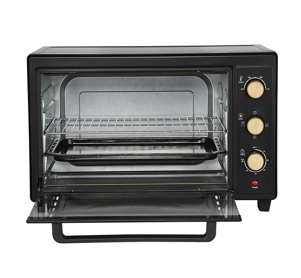 45L Kitchen Equipment Table Top Cake Oven  Portable Pizza Oven With Grill