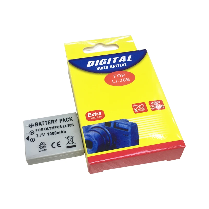 LI-30B аккумуляторная батарея для Olympus Stylus Verve цифровых камер