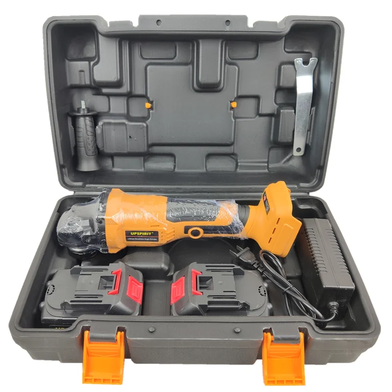 Cordless Angle Grinder 100mm 4in disc diameter speed controller li-ion battery angle grinder