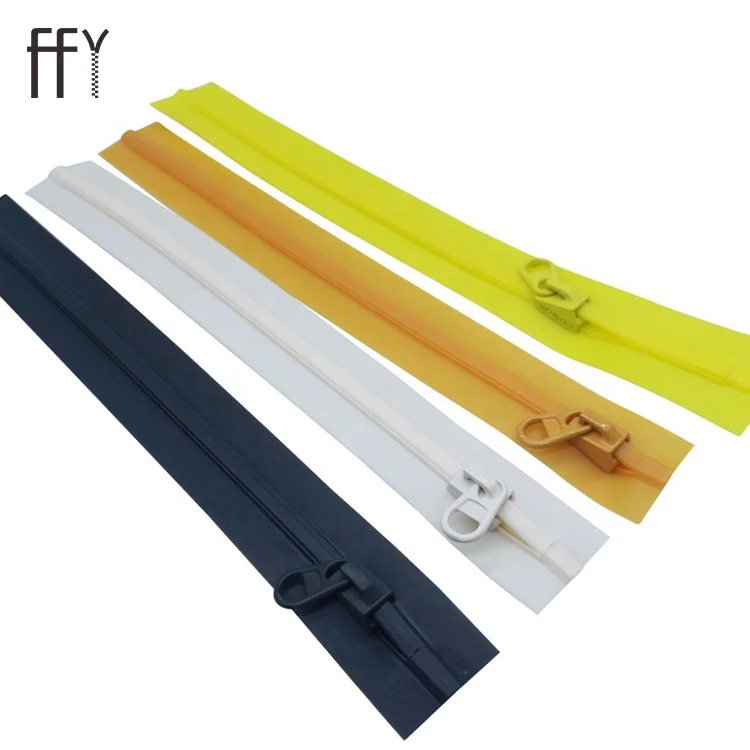 Widely Used Garment Bags Shoes TPU Custom Size Waterproof Plastic Zipper