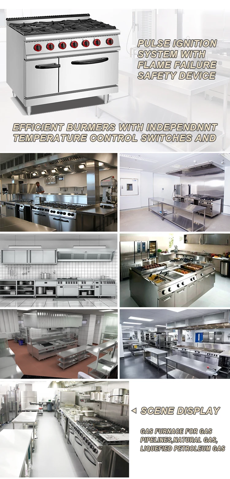 Guangzhou hotel commerical kitchen equipments for restaurants hospital home list with prices,modular central kitchen equipment