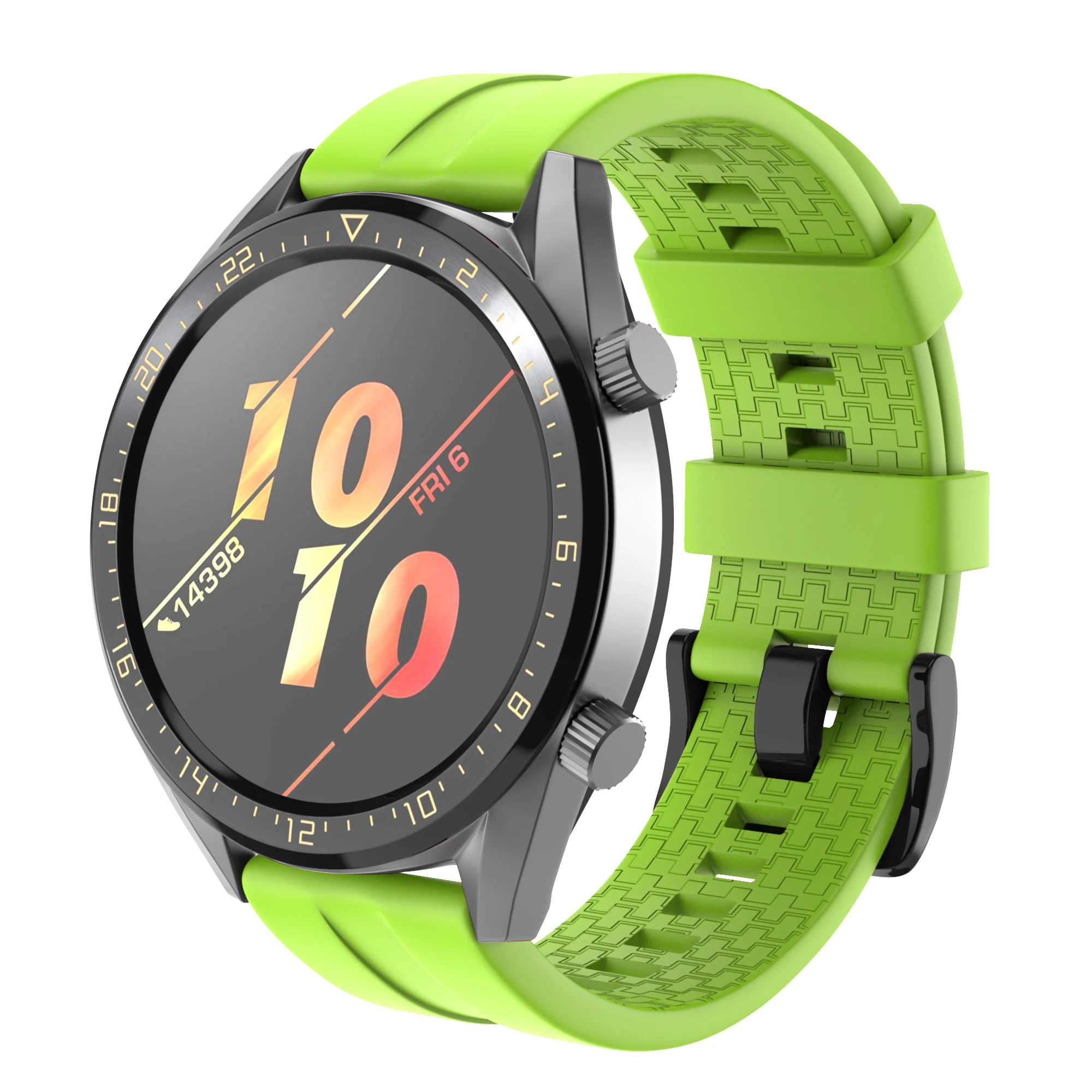 Premium 22mm Luxury Smart Watch Band Waterproofing Breathable Silicone Rubber Straps forSamsung Galaxy S3 46mm