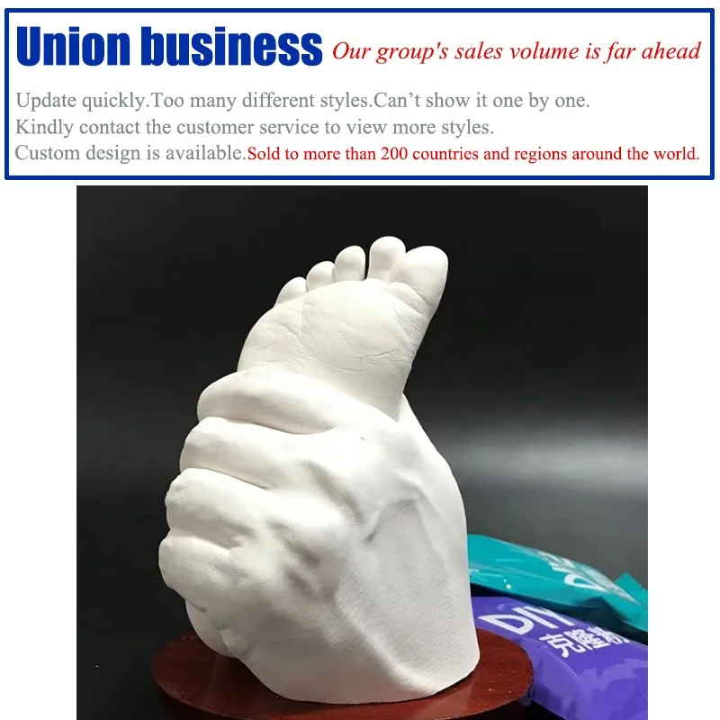 
3d Hand Casting Mold Kit Hand Molding Kit Couple Family Hand Molding Casting Kit, Perfect for Family Gift Ideas and Family Gift 
