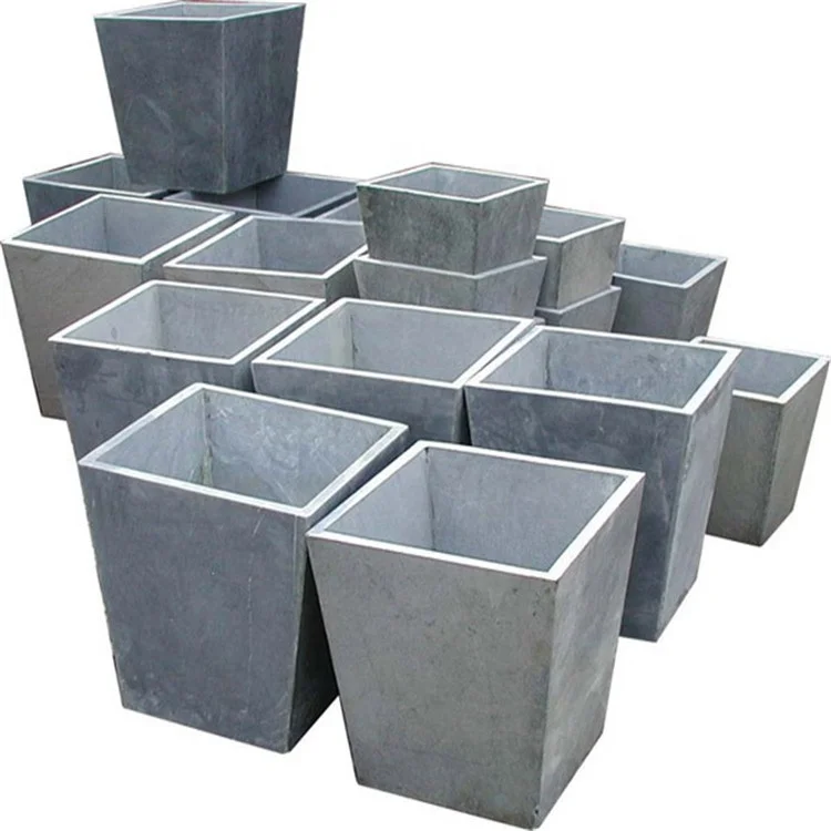 Decoration stone flower pot garden stone planter pots