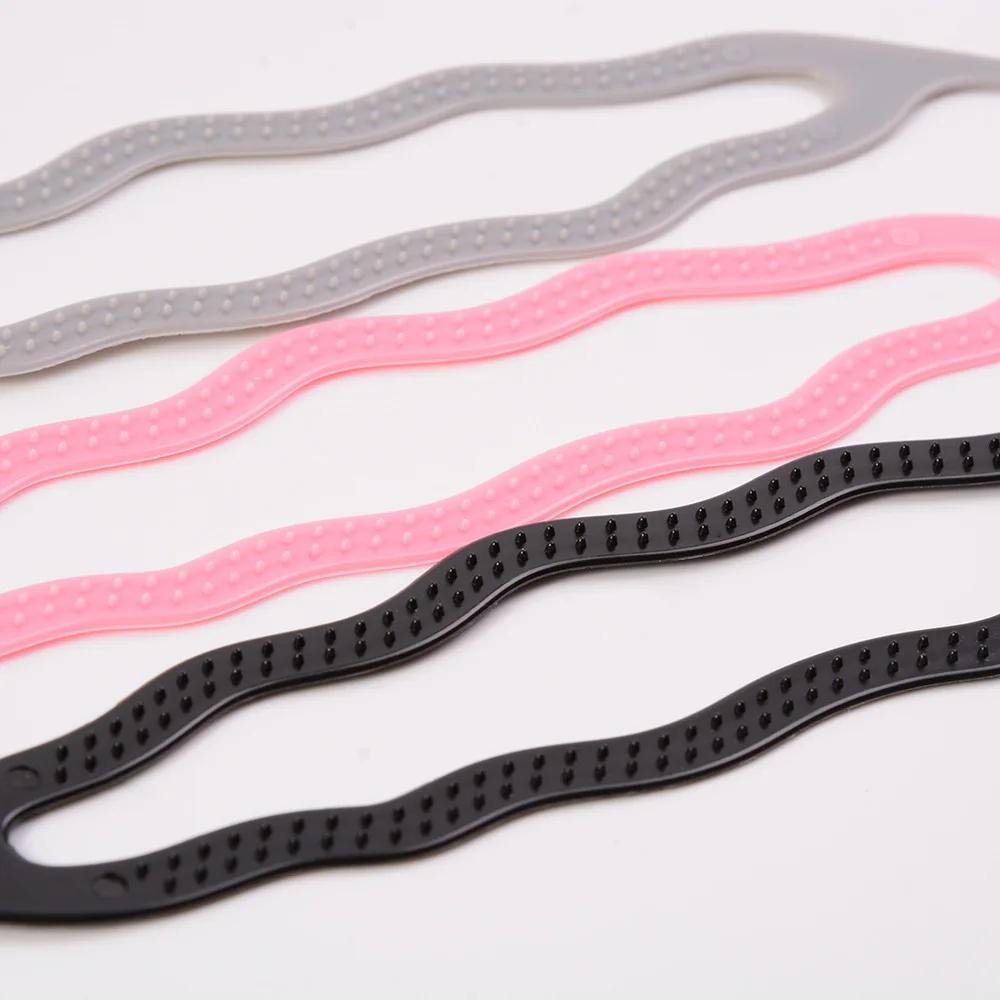6Pcs /Set DIY French Hair Braiding Tools Plastic Parting Hair Comb Hair Styling Braiding Tools for Girls