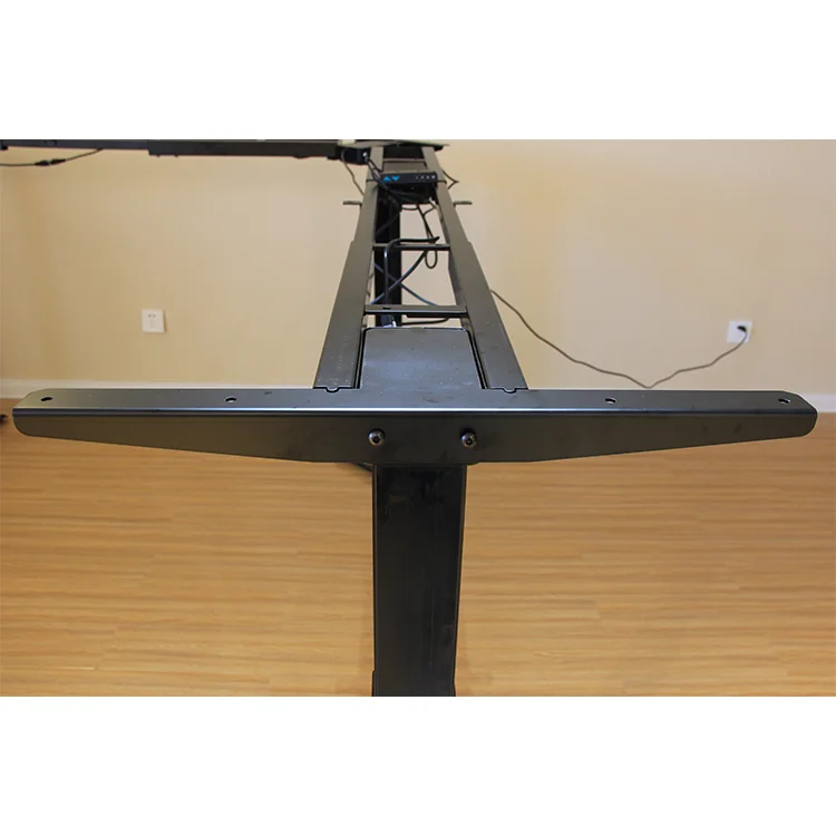 3 Legs Corner Office Desk L Shape Ergonomic Executive Height Adjustable Standing Desk Frame