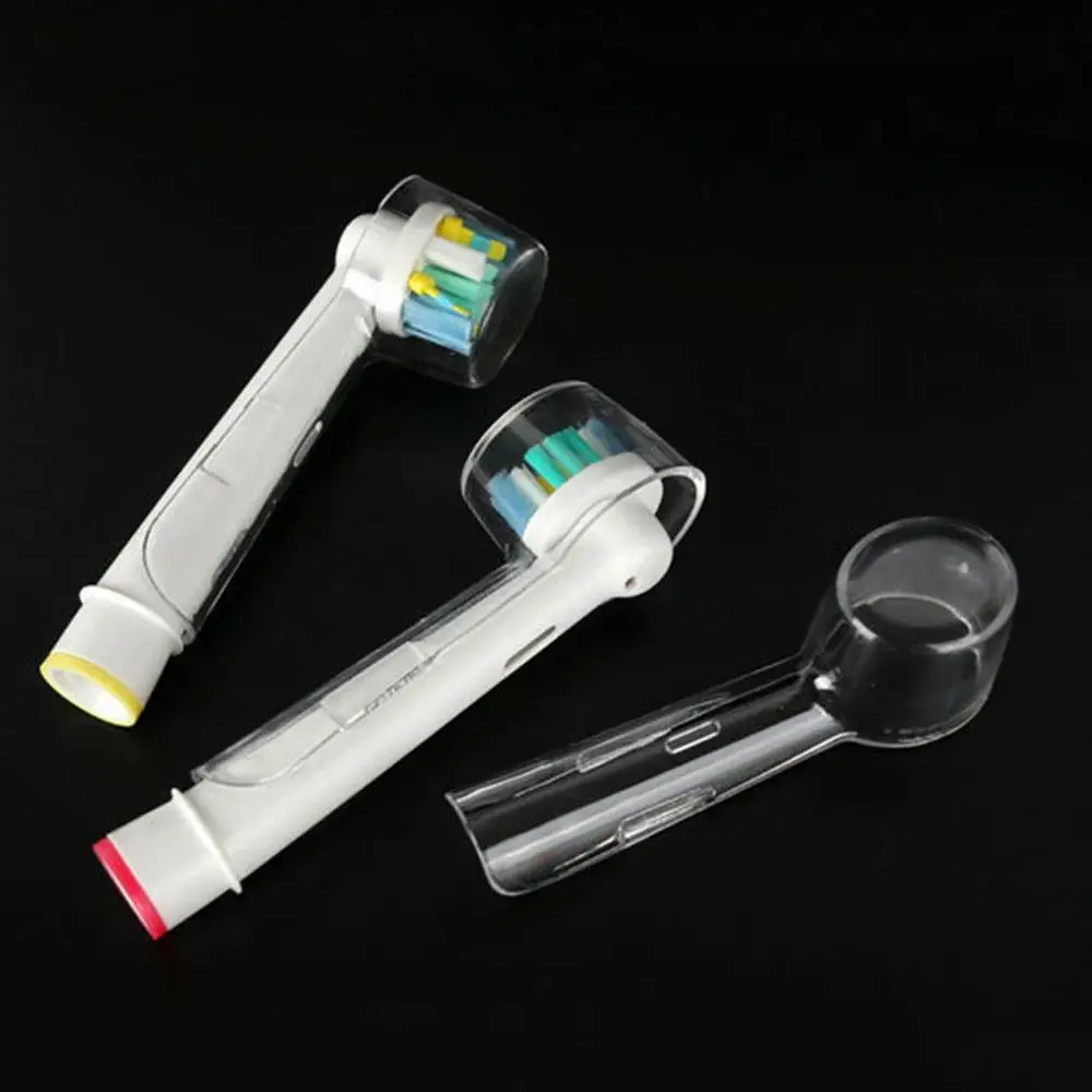 
10 Packs Clear Oral-B Compatible Electric Toothbrush Hygiene Head Covers Case 