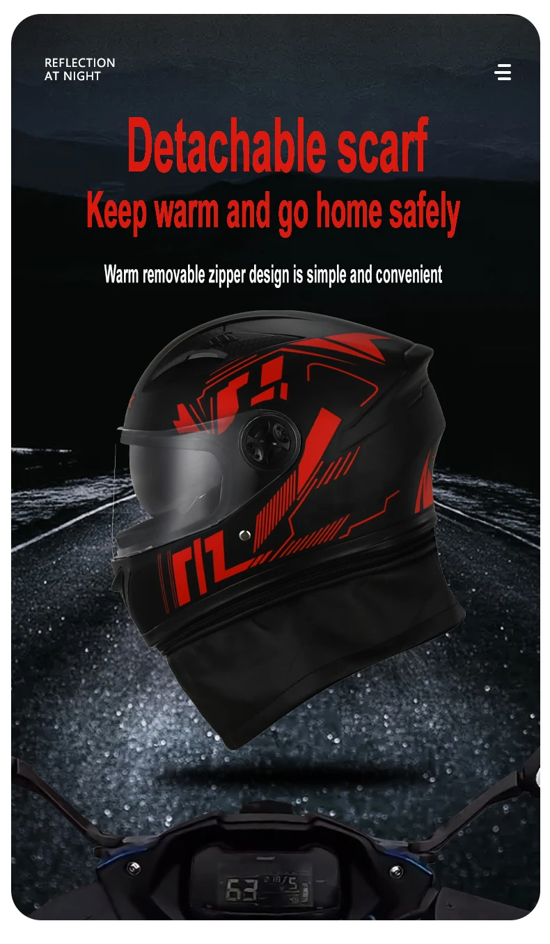 Оптовая продажа с фабрики шлемы на все лицо для взрослых шлем электрических мотогонок противотуманной пленкой унисекс Классический мотоциклетный