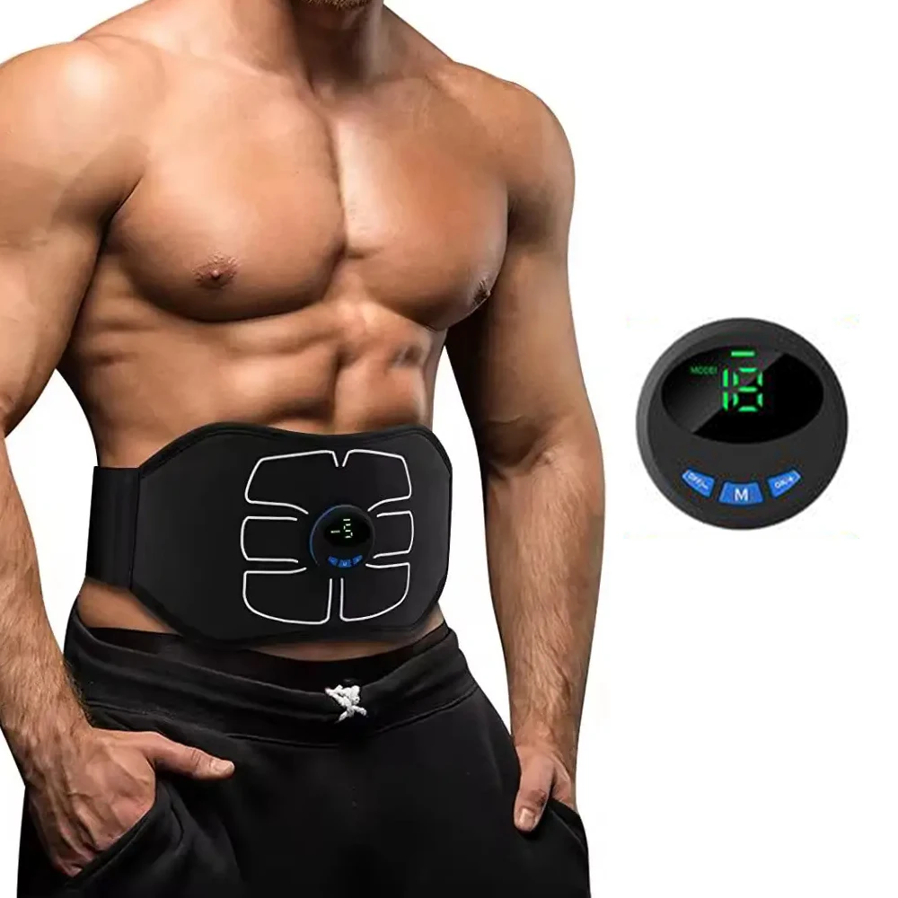 Best Seller Products 2024 Waist Trainer Abs Belt Wireless Abdominal Exercise Ab Machine Abs Muscle Stimulator