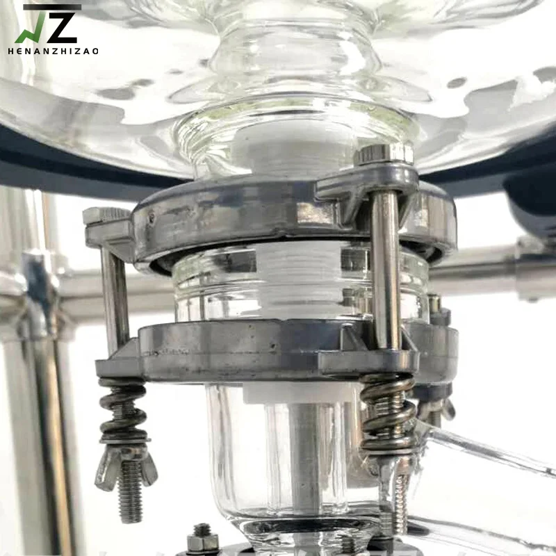 S212 1L 2L 3L 5L  Automatic Lab Vacuum Double Jacketed Glass Chemical Reactor