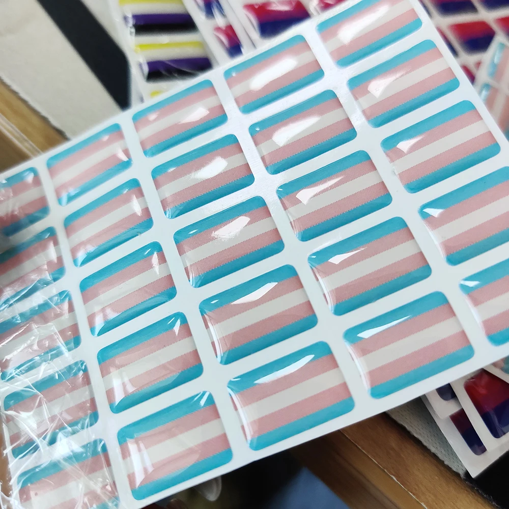 Customized make 3D clear resin crafts dome epoxy sticker with 3M adhesive logo gel silicon stickers 100 pcs