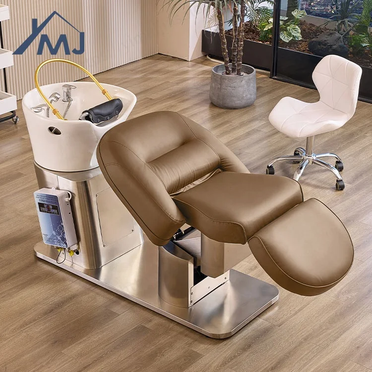 Beauty salon Electric Lifting Head Spa Thai Massage Nursing Washing Shampoo Chair