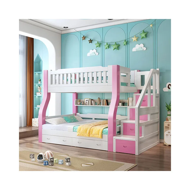 Factory direct sale kids bunk beds modern bedroom furniture