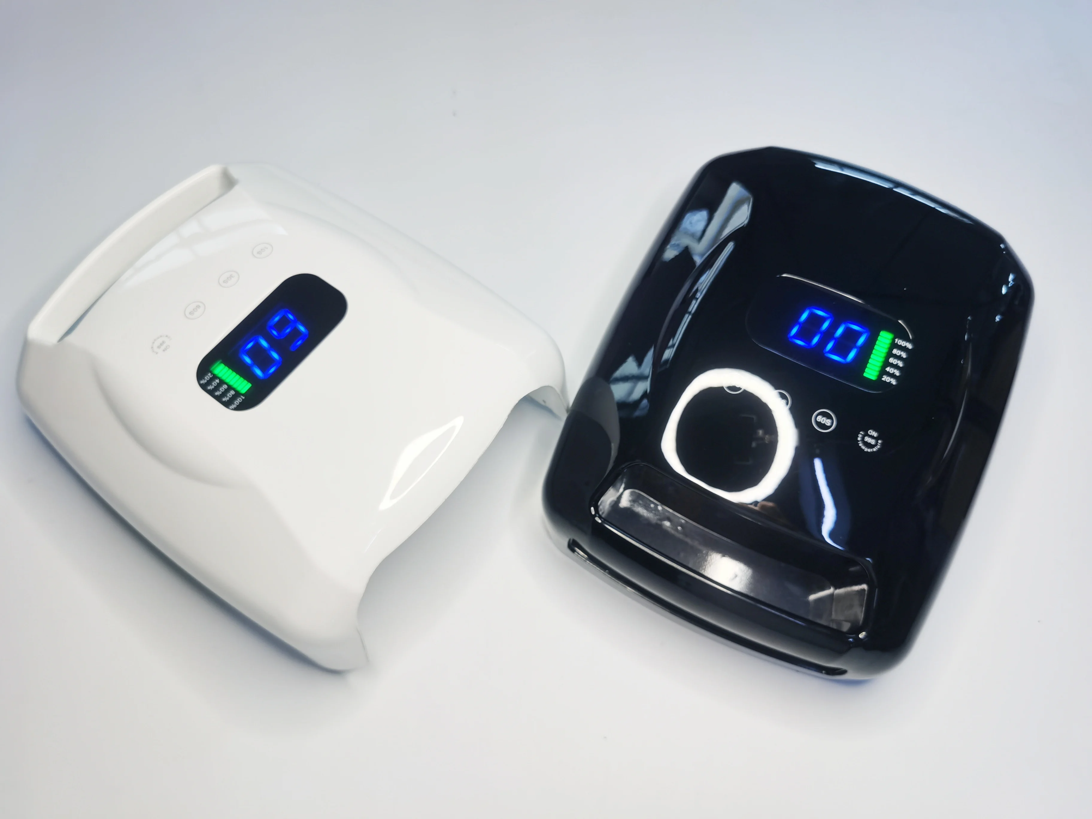 Private Label Built-in Battery Wireless 96W Gel Nail Polish Cordless UV LED Nail Lamp