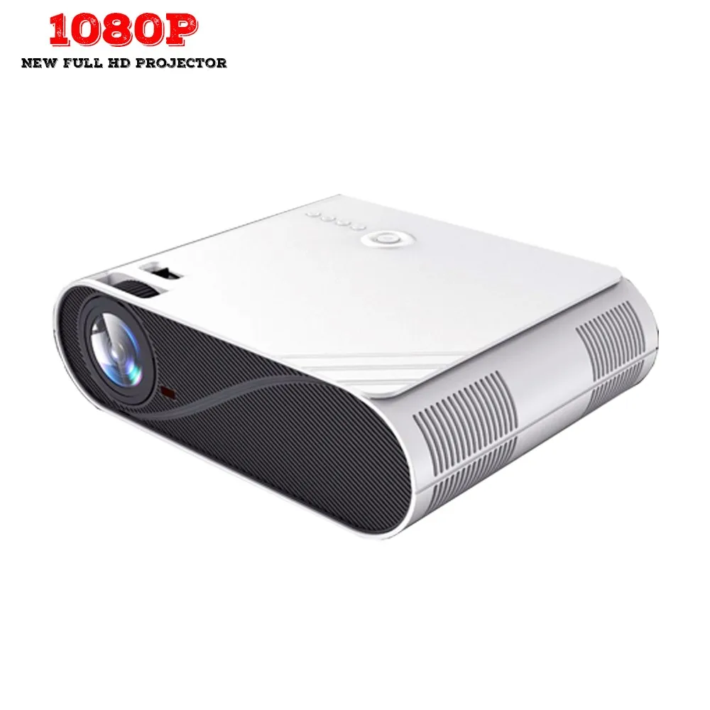 [Aliexpress New 6800 Lumens 1080p Projector] Hot selling Native 1080p Full HD 4K LED LCD Portable Home Theater Projector