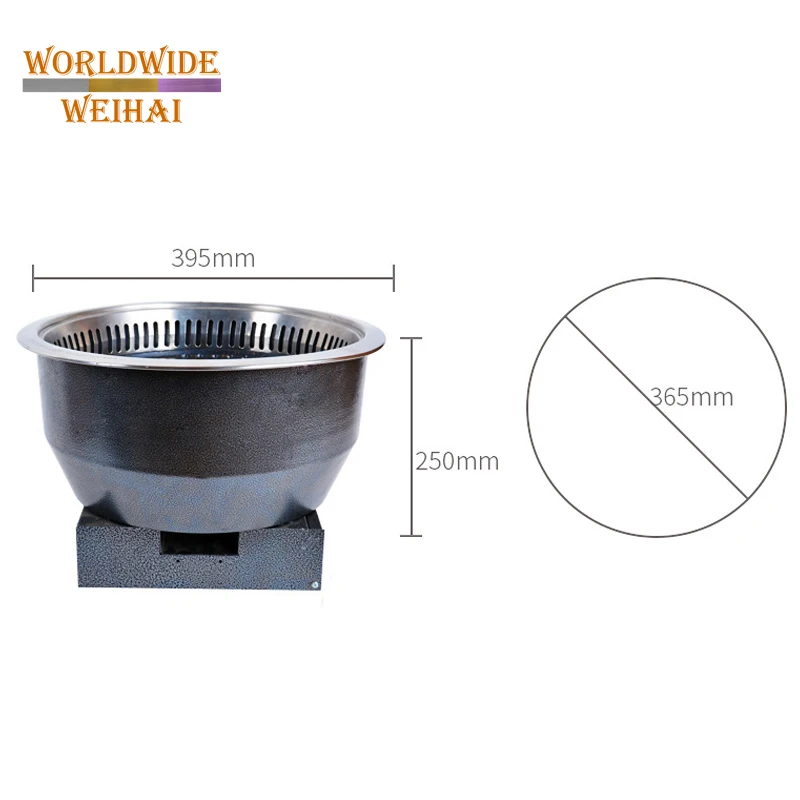 korean bbq grill smokeless charcoal/round electric smokeless bbq grill/smokeless indoor stove top bbq grill