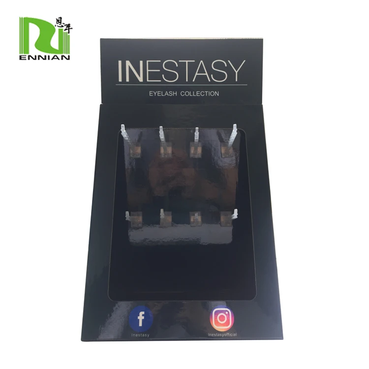 advertising Sunglasses Cardboard POP Counter Display Standee with Hooks Table Banner Display for Movie