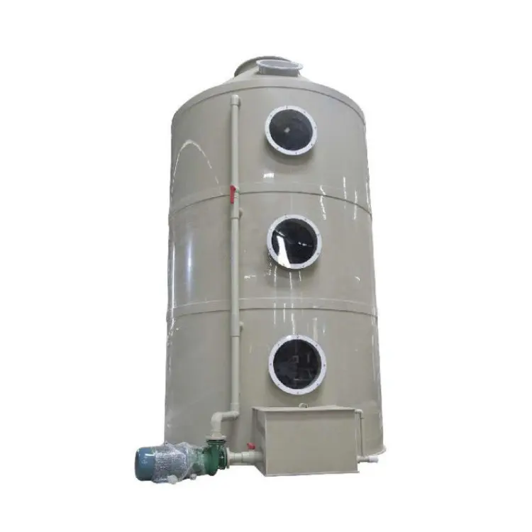 Wet Scrubber/Exhaust Purifier Spray Cleaning Tower Wet Scrubber Gas Removal Acid Mist Air Purification