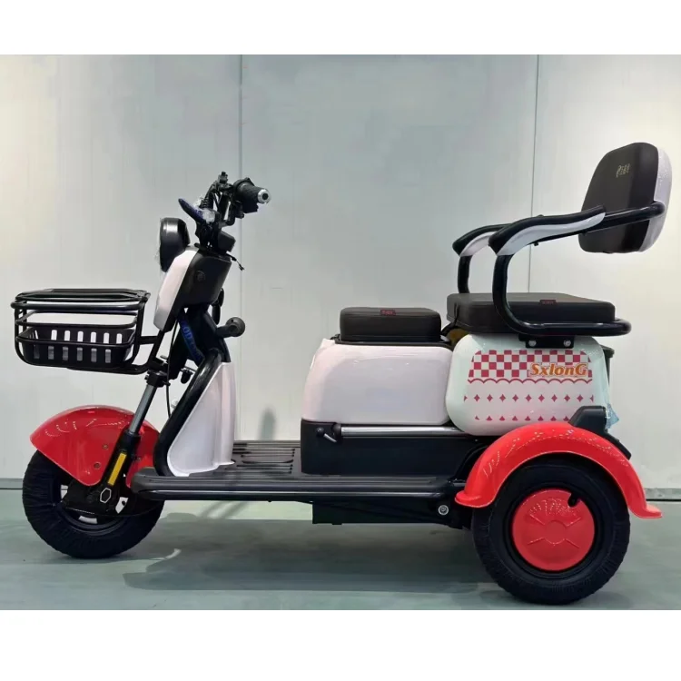 Производство бытовой мопед E Trike компактный легкий трехколесный велосипед электрический 600 Вт 800 1000 Электрический с детским сиденьем
