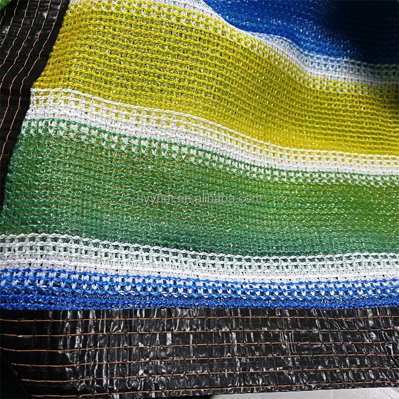 Outdoor 70% shading privacy netting fence cover with grommet and buckle