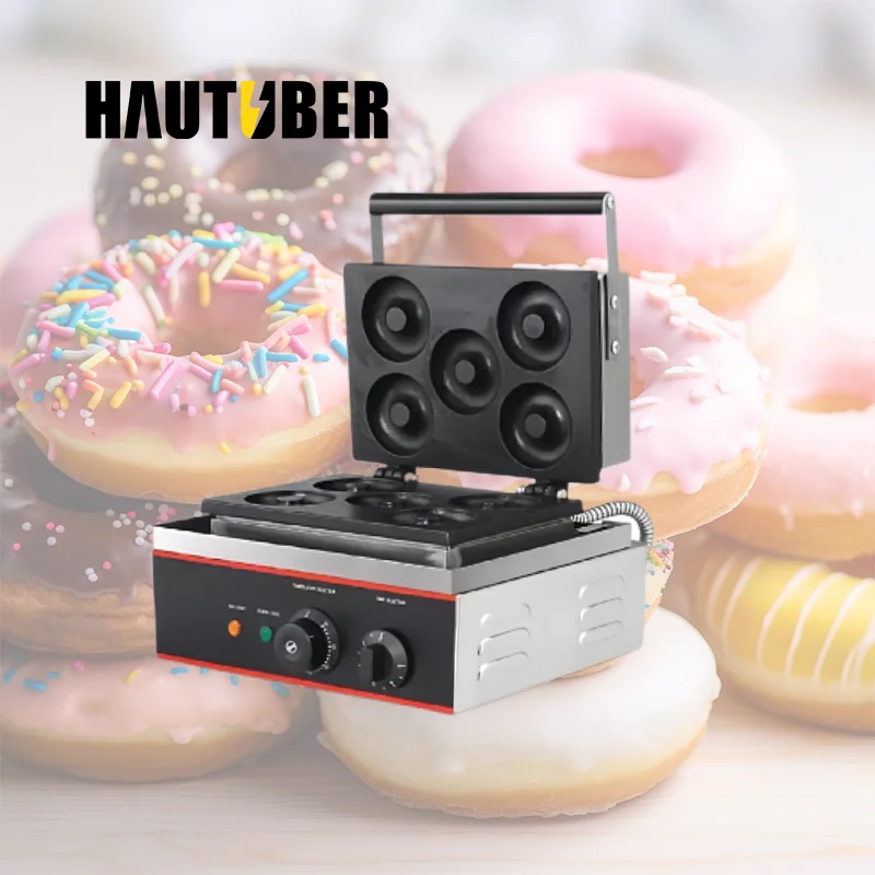 High Quality Industrial Commercial Small Electric Automatic Mini Doughnut Maker Mochi Donut Cake Donut Maker Machine