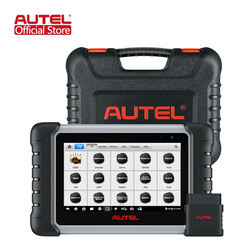 Autel Maxicom Mk808BT PRO Wireless EPB SAS Auto Car Diagnostic Scan Tool Scanners Autel Maxicom MK808BT MK808BT Pro For All Car