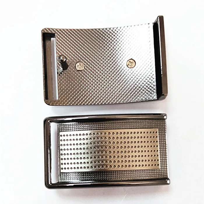 Newly developed customized logo quick easy release metal buckle man belt buckle with pin