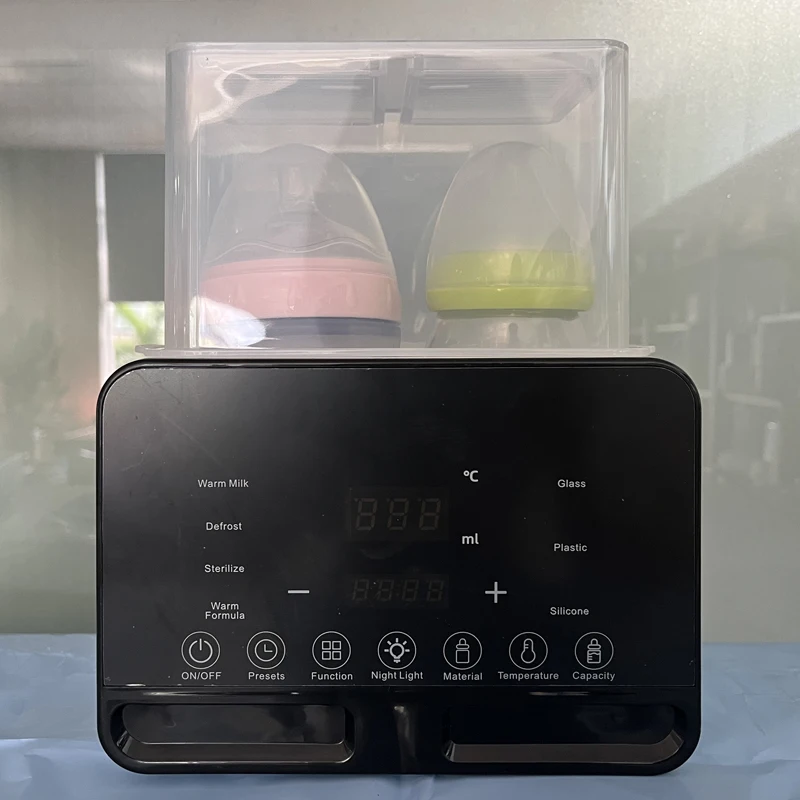 48 Hours Keep Warming Double Design 200W Baby Food Steamer Bottle Warmer Disinfection for Baby Feeding