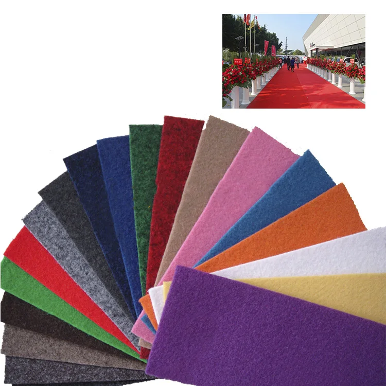 Top Outdoor Living Room Stair Carpet Non Woven Polyester Carpet
