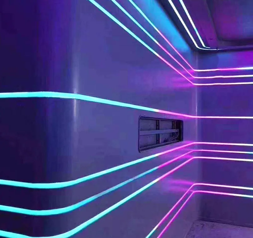 Silicon Tube Sk6812 Mini Smd3535 Rgb Fleible Strip Led Light