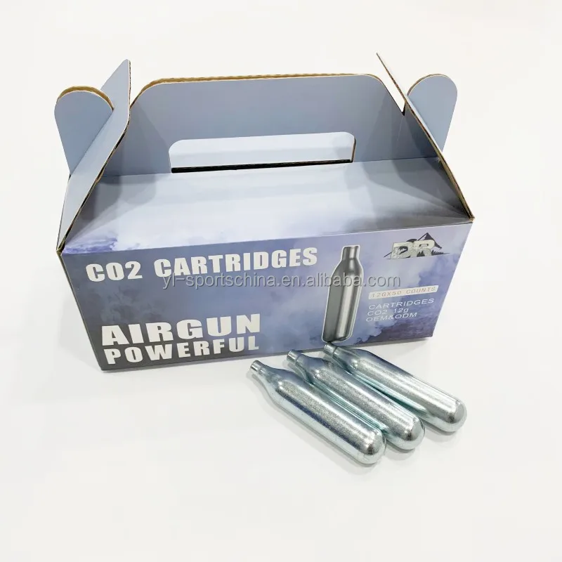 16g 20g 24g 25g mini co2 gas tanks cylinders cartridge capsules canisters refill seamless for co2 bike pump