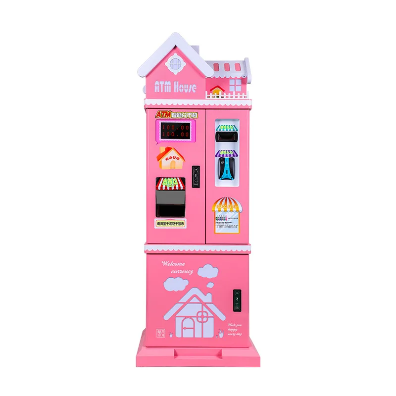 Game Currency Changer Dispenser Factory Price Token Vending Machine Smart Automatic Indoor Bill Laundry Coin Exchange Machines