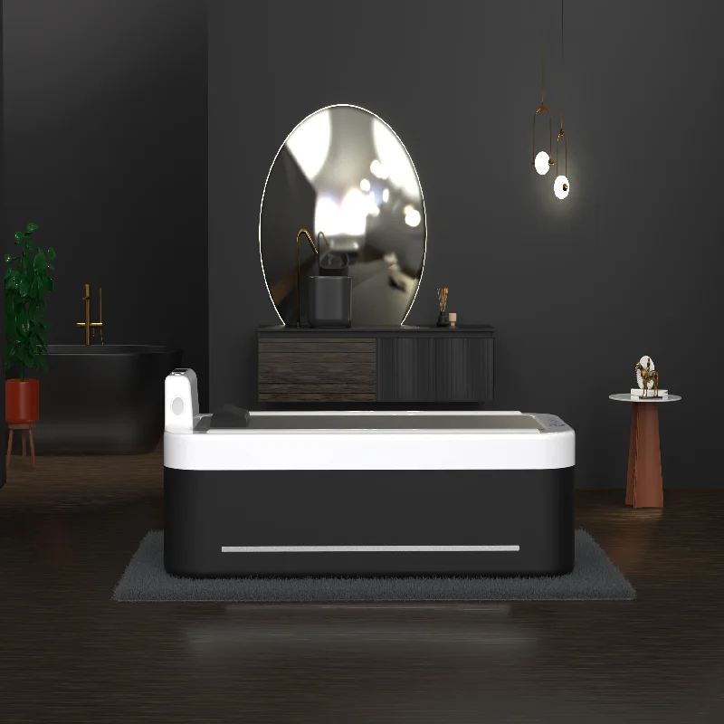 Hydromassage table with water hydro massage bed and floating spa massage table
