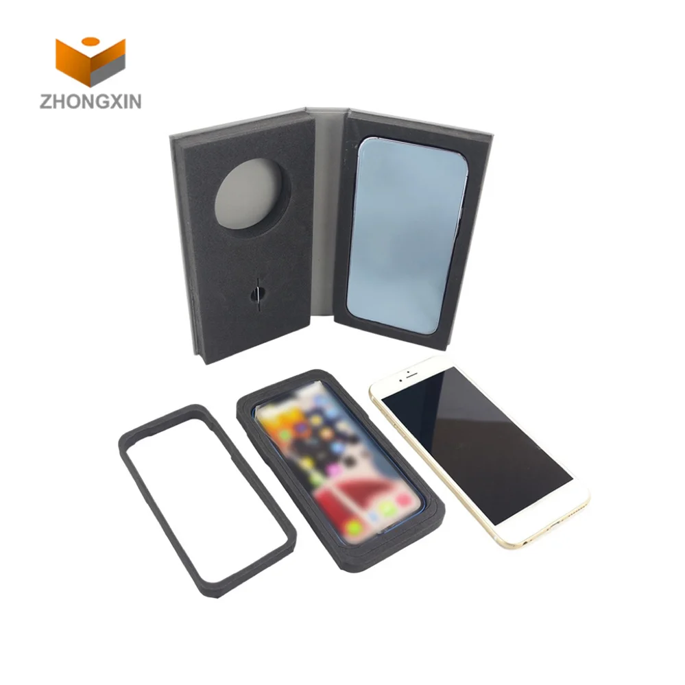 Logo Printing Custom Paper Flip Packing Mobile Phone Packaging Box For Iphone11/12/13/14  14Promax 15 Plus